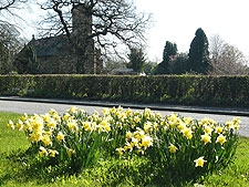Church in Spring - taken by Kris Hayward. Winner of the 2011 Woodford Community in Cheshire Photo competition