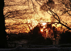 Photograph - Dawn over Hill Top taken by Evelyn Frearson