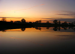 Sunset over Barr Green - Evelyn Frearson