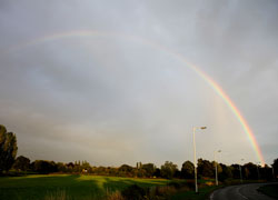 Rainbow on Moor Lane
