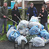 The results of Litter Day 2nd April 2011