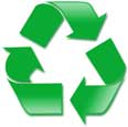 Recycling sign